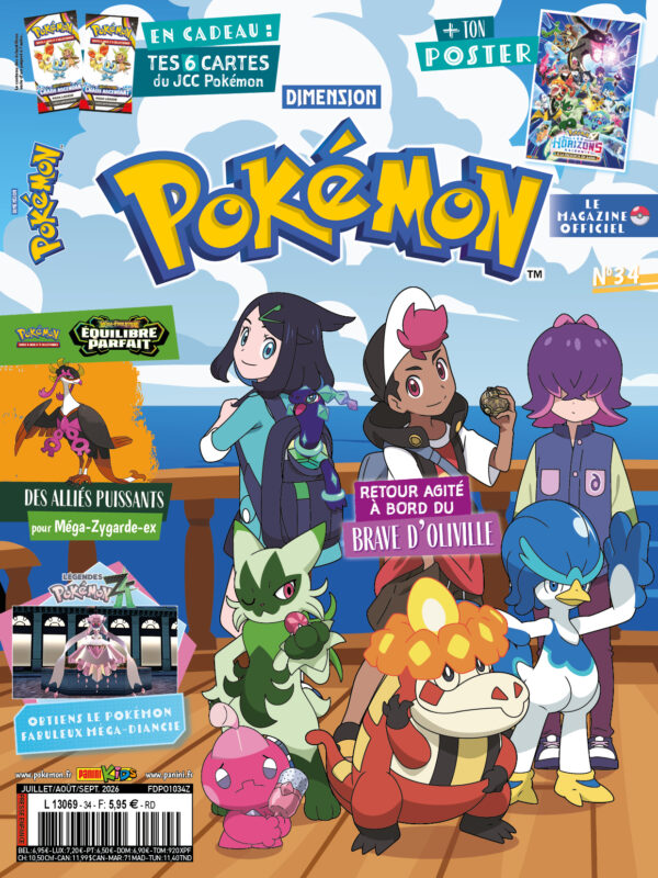 Pokémon magazine visuel