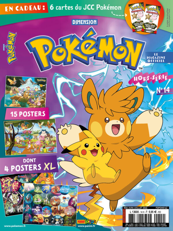 Pokémon magazine visuel